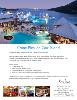 Come Play on Our Island - Scrub Island Resort, Spa & Marina