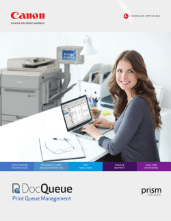 DocQueue By PRISM Software Brochure