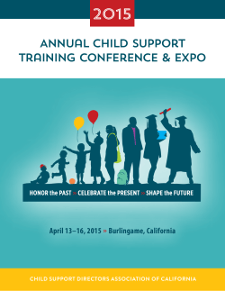 Annual Child Support Training Conference & Expo