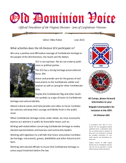 Official Newsletter of the Virginia Division