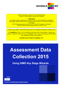 Assessment Data Collection 2015 Final