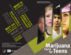 WHAT IS marijuana? - National Institute on Drug Abuse
