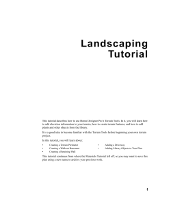 Landscaping Tutorial