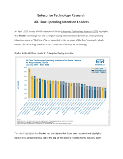An April 2015 survey of 685 enterprise CIOs