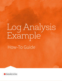 Check out an example of log analysis using Databricks.
