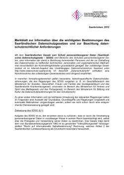 PDF-Version - UnabhÃ¤ngiges Datenschutzzentrum Saarland