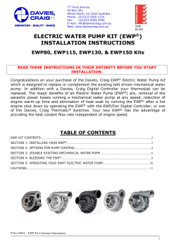 Universal EWP Kit Instructions (20April2015)