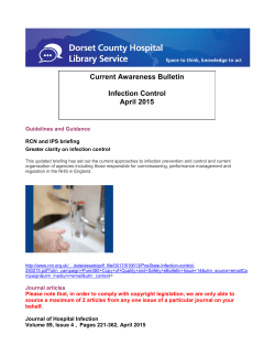 Infection Control 04.15