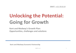 Unlocking the Potential: Going for Growth