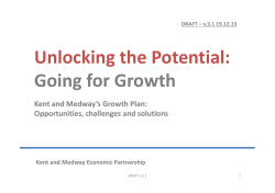 Unlocking the Potential: Going for Growth