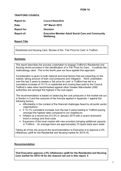 Fair Price for Care Residential Report , item 7