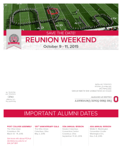 reunion weekend - College of Dentistry