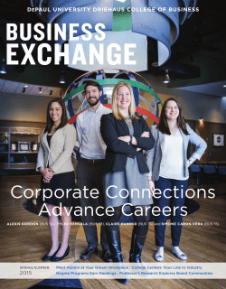Corporate Connections Advance Careers