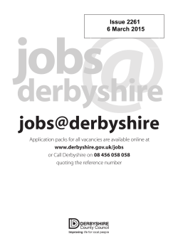 Job Vacancy Bulletin No 2261