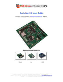 Serializer 3.0 User Guide