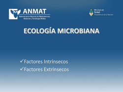 PresentaciÃ³n ecologÃ­a microbiana