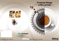 Products Range coffee grinder