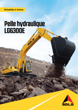 Pelle hydraulique LG6300E