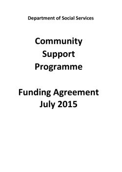 PDF file of CSP Funding Agreement