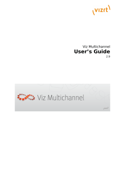 User`s Guide - Documentation Center