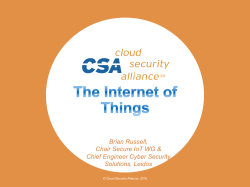 IoT - Cloud Security Alliance