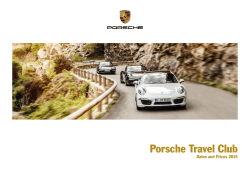 Porsche Travel Club - Porsche Driving Experience