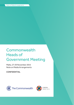 Commonwealth Heads of Government Meeting