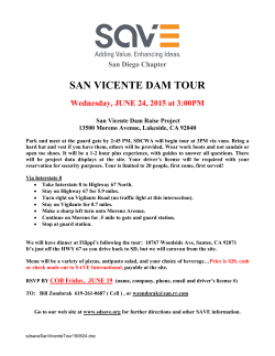 Flyer - san diego chapter of save international