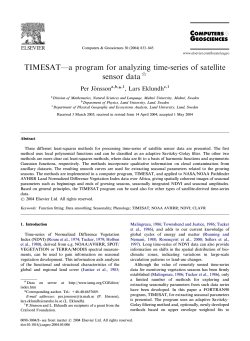 TIMESATâa program for analyzing time