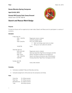 DM Spring Camporee April 2015 Search and