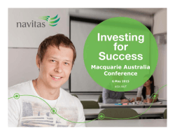 Macquarie Australia Conference