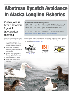 Albatross Bycatch Avoidance in Alaska Longline