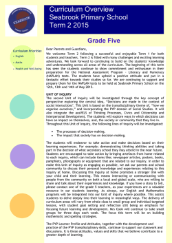 Year Five - Seabrook Primary School