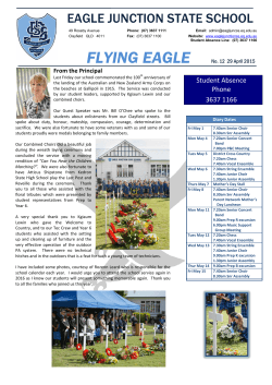 newsletter-2015-04-29 - Eagle Junction State School