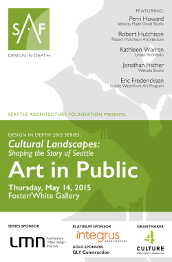 Art in Public - Seattle Architecture Foundation