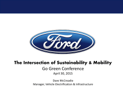 The Intersection of Sustainability & Mobility Go