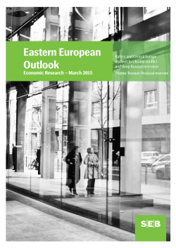 Eastern European Outlook, March 2015
