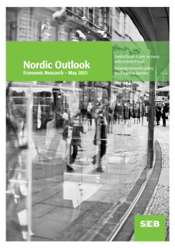 Nordic Outlook, May 2015