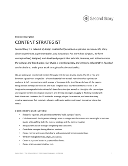 Content Strategist, ATL