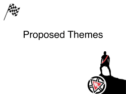 Conclave Theme Ideas Presentation - Section C-3A