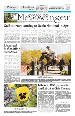 Golf tourney coming to Ocala National in April
