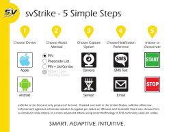 For more information on SV Strike, click here
