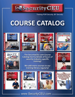 a Course Catalog