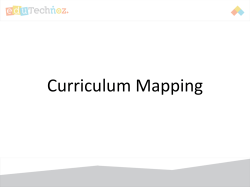 Curriculum - eduTechnoz