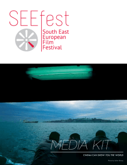 SEEfest Media Kit for Email - South East European Film Festival