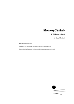 MonkeyCantab - Rudolf Cardinal