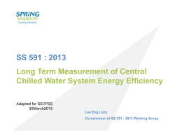 Lee Eng Lock - Long Term Measurement of Central Chilled Water