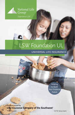 LSW Foundation UL - National Life Group