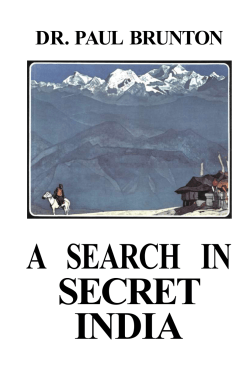 a search in secret india