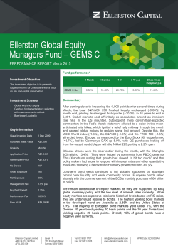 Ellerston Global Equity Managers Fund â GEMS C
